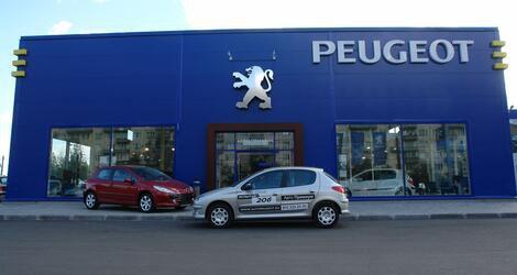 Peugeot, автосалон